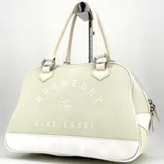 極美品 BURBERRY レザー ボストンバッグ ホースロゴ ファスナー ブルー Yahoo!オークション -「バーバリーボストンバッグ」の落札相場