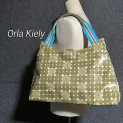美品　Orla Kiely パターン入り　ハンドバッグ