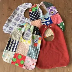 大きめスタイ　４枚セット③