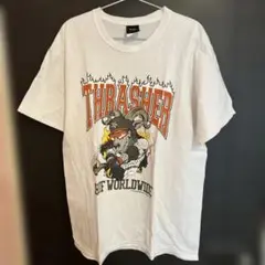 HUF THRASHER コラボ Tシャツ　L size
