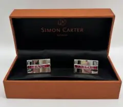 Simon Carter サイモンカーター カフス シルバー ピンク