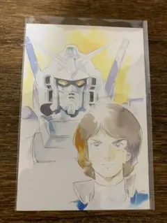 描く人 安彦良和展　ポストカード　機動戦士ガンダムc