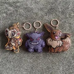 ポケモン　キーホルダー3個セット