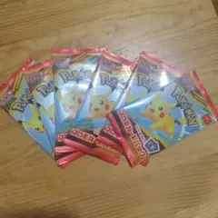 ポケモンカード ハッピーセット　ピカチュウ 6パックセット