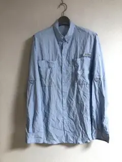 【難あり格安】【USA仕入れ】古着 コロンビア 長袖 フィッシングシャツ