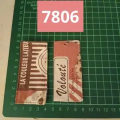 7806 レトロデザインしおり2個セット