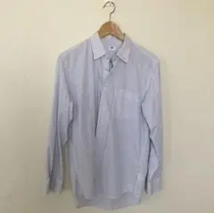 UNIQLO ストライプ長袖シャツ 、 サイズ- S
