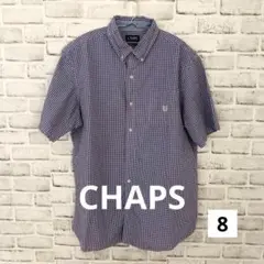 チャップス 半袖シャツ チェック柄