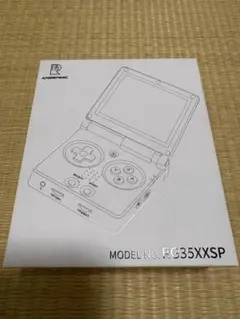 【ほぼ新品】ANBERNIC RG35XXSP シルバー 64GBSDカード付き