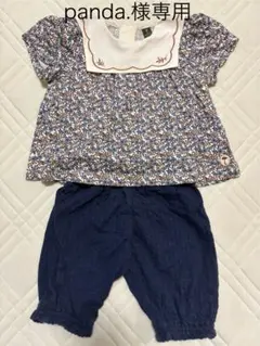maimolin 半袖シャツ・パンツセット 100cm