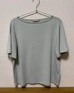 H&M ミントグリーン 半袖トップス