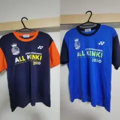 YONEX 2020 ジュニアハイスクールバドミントンシャツallkinki