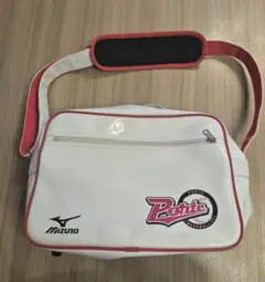 ポルテ　Mizuno 野球用バッグ ホワイト/レッド