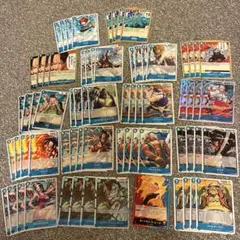 ワンピースカード　受け継がれる意志　青デッキパーツ　ヤマト　エドワード　SR