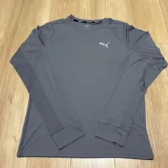 プーマ　PUMA 長袖　ランニングウエア　M グレー