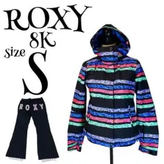 【完売品】【S】ROXY スキーウェア セットアップ レディース ♡ビッグロゴ♡