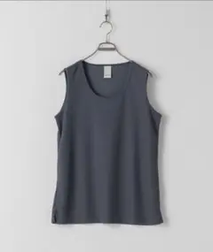 casper john ワッフルレイヤードタンクトップ