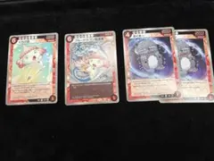 めめめのくらげ tcg くらげ坊 ブルードラゴン飛連蹴　るくそー SR 計4枚