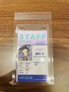 メダリスト展 ランダムスタッフパスカード 光　メダリスト