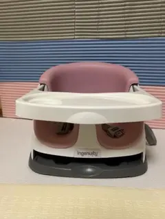 ingenutiy ベビーチェア ピンクとホワイト