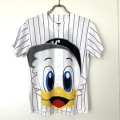 極美品 千葉ロッテマリーンズ マーくん ジュニアベースボールシャツ ユニフォーム