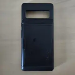 pixel6pro用 ブラックケース カード収納付き
