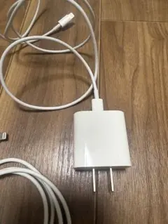Apple純正iPhone用タイプc ライティング充電器とケーブル5セット