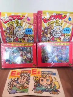 （限定品）ビックリマン ウィークリータオルギフトセット、バスタオル、みんなのくじ