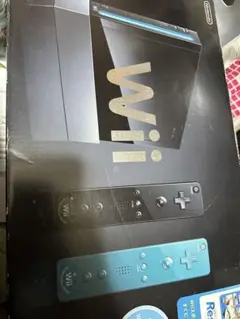 Nintendo Wii 本体 ブラック + ゲームソフト