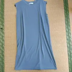 ELVENCE DEUX ノースリーブワンピース M グリーン