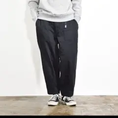 north face purple テーパード クロップド パンツ