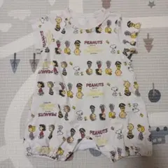 PEANUTS スヌーピー ロンパース 70サイズ