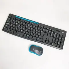 中古美品☆Logicool ワイヤレスキーボード マウス 2点セット★