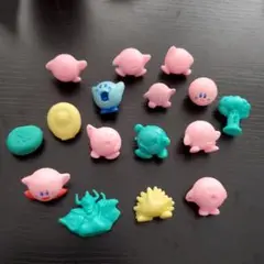 星のカービィ　消しゴム　フィギュア　16個