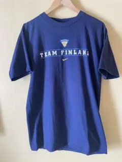 SuomiスオミホッケーTシャツナイキヴィンテージtシャツ　Mサイズ