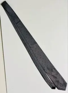 F-LAMBOYANT グレー ドット柄 ネクタイ