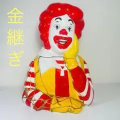 ビンテージ マクドナルド ドナルド クッキージャー アメリカ アメトイ 金継ぎ