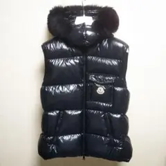 モンクレール Balabio ダウン ベスト ジレ フード ファー 20年モデル