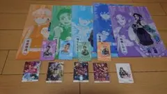 鬼滅の刃ファミマコラボクリアファイルアクリルチャームシールセット