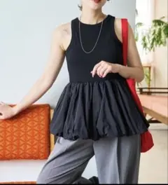 【新品タグ付き】FREAK'S STORE カップ付きタンクトップ