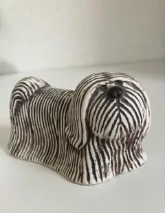 リサラーソン 犬 Lisa Larson Shihtzu シーズー サイン有