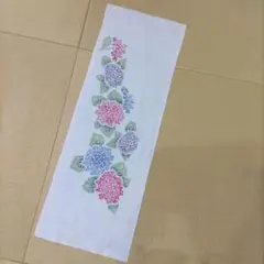 ワケアリ　手ぬぐい　紫陽花