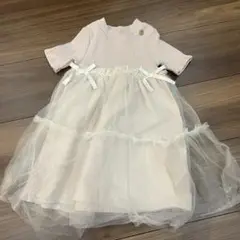 【美品】アプレレクール　ワンピース　チュール　90
