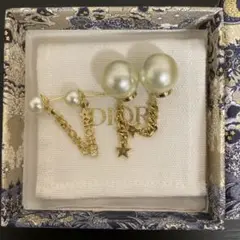 ディオール ピアス パール