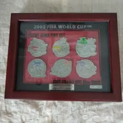 2002FIFAワールドカップサッカーカウントダウンピンバッジ