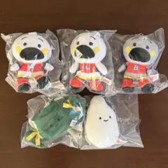 アルビレックス新潟 にっこりーノ ぬいぐるみ 5点 セット コンプリート