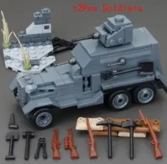 【新品】九三式装甲自動車　日本軍　レゴブロック互換品 レゴ LEGO ミニフィグ