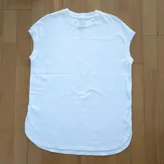 無印 ホワイト Tシャツ M-L 綿100%