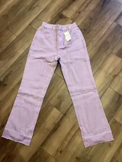 ノーリーズ　フレディレピ　デニムストレートパンツ38