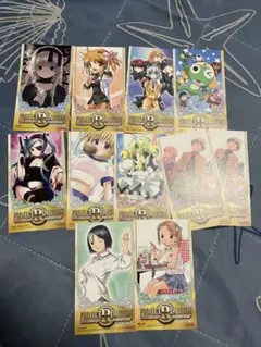 プロジェクトレヴォリューション　しおり　カード　ケロロ軍曹　GOSICK